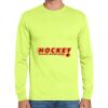 Cotton/Poly Long Sleeve Wicking T Shirt Thumbnail