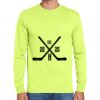 Cotton/Poly Long Sleeve Wicking T Shirt Thumbnail