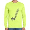 Cotton/Poly Long Sleeve Wicking T Shirt Thumbnail