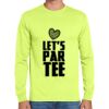 Cotton/Poly Long Sleeve Wicking T Shirt Thumbnail