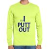Cotton/Poly Long Sleeve Wicking T Shirt Thumbnail