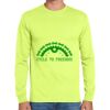 Cotton/Poly Long Sleeve Wicking T Shirt Thumbnail