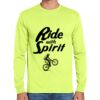 Cotton/Poly Long Sleeve Wicking T Shirt Thumbnail