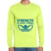 Cotton/Poly Long Sleeve Wicking T Shirt Thumbnail