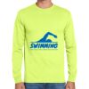 Cotton/Poly Long Sleeve Wicking T Shirt Thumbnail