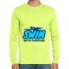 Cotton/Poly Long Sleeve Wicking T Shirt Thumbnail