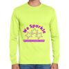 Cotton/Poly Long Sleeve Wicking T Shirt Thumbnail