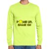 Cotton/Poly Long Sleeve Wicking T Shirt Thumbnail