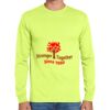 Cotton/Poly Long Sleeve Wicking T Shirt Thumbnail
