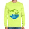 Cotton/Poly Long Sleeve Wicking T Shirt Thumbnail