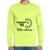 Cotton/Poly Long Sleeve Wicking T Shirt Thumbnail