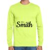 Cotton/Poly Long Sleeve Wicking T Shirt Thumbnail