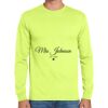 Cotton/Poly Long Sleeve Wicking T Shirt Thumbnail