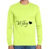 Cotton/Poly Long Sleeve Wicking T Shirt Thumbnail