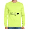 Cotton/Poly Long Sleeve Wicking T Shirt Thumbnail