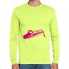 Cotton/Poly Long Sleeve Wicking T Shirt Thumbnail