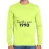 Cotton/Poly Long Sleeve Wicking T Shirt Thumbnail