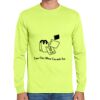 Cotton/Poly Long Sleeve Wicking T Shirt Thumbnail