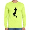 Cotton/Poly Long Sleeve Wicking T Shirt Thumbnail