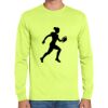 Cotton/Poly Long Sleeve Wicking T Shirt Thumbnail