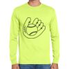 Cotton/Poly Long Sleeve Wicking T Shirt Thumbnail