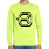 Cotton/Poly Long Sleeve Wicking T Shirt Thumbnail