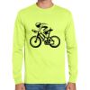 Cotton/Poly Long Sleeve Wicking T Shirt Thumbnail