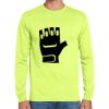 Cotton/Poly Long Sleeve Wicking T Shirt Thumbnail