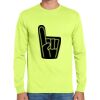 Cotton/Poly Long Sleeve Wicking T Shirt Thumbnail