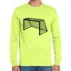 Cotton/Poly Long Sleeve Wicking T Shirt Thumbnail