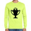 Cotton/Poly Long Sleeve Wicking T Shirt Thumbnail
