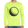 Cotton/Poly Long Sleeve Wicking T Shirt Thumbnail