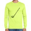 Cotton/Poly Long Sleeve Wicking T Shirt Thumbnail