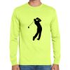 Cotton/Poly Long Sleeve Wicking T Shirt Thumbnail