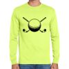 Cotton/Poly Long Sleeve Wicking T Shirt Thumbnail