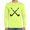 Cotton/Poly Long Sleeve Wicking T Shirt Thumbnail