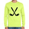 Cotton/Poly Long Sleeve Wicking T Shirt Thumbnail