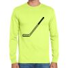 Cotton/Poly Long Sleeve Wicking T Shirt Thumbnail
