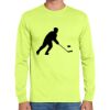 Cotton/Poly Long Sleeve Wicking T Shirt Thumbnail