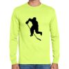 Cotton/Poly Long Sleeve Wicking T Shirt Thumbnail