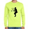 Cotton/Poly Long Sleeve Wicking T Shirt Thumbnail