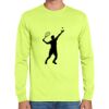 Cotton/Poly Long Sleeve Wicking T Shirt Thumbnail