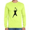 Cotton/Poly Long Sleeve Wicking T Shirt Thumbnail