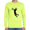 Cotton/Poly Long Sleeve Wicking T Shirt Thumbnail