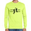 Cotton/Poly Long Sleeve Wicking T Shirt Thumbnail