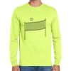 Cotton/Poly Long Sleeve Wicking T Shirt Thumbnail