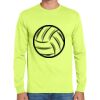 Cotton/Poly Long Sleeve Wicking T Shirt Thumbnail