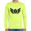 Cotton/Poly Long Sleeve Wicking T Shirt Thumbnail