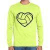 Cotton/Poly Long Sleeve Wicking T Shirt Thumbnail