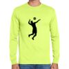 Cotton/Poly Long Sleeve Wicking T Shirt Thumbnail